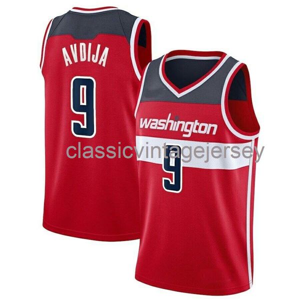 

custom deni avdija #9 2020-21 swingman icon jersey stitched mens women youth xs-6xl ncaa, Black
