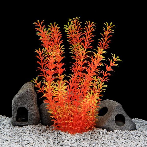 

decorations aquarium artificial plants tree fish tank plant fake flower ornament