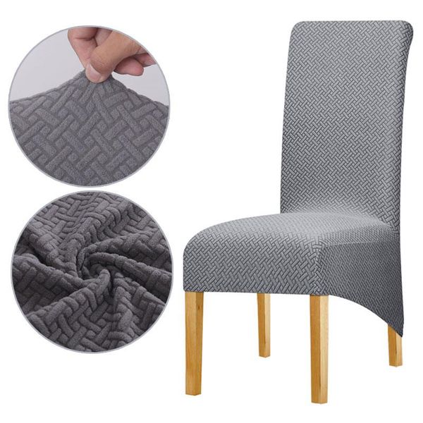 

chair covers limited 1/2/4/6 polar fleece fabric xl size long back cover big europe style high for home restaurant seat el