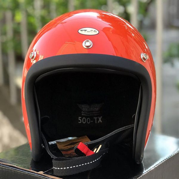 

motorcycle helmets open face retro helmet&co casco moto japanese 500tx cafe racer vintage motorbike fiberglass light weight helmet