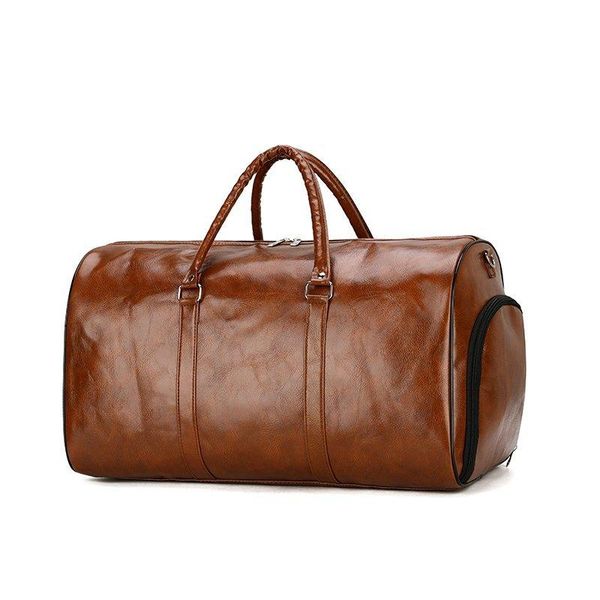 

duffel bags leather travelling bag sac de sport homme bolsa plegable packing cubes almacenamiento men shoulder