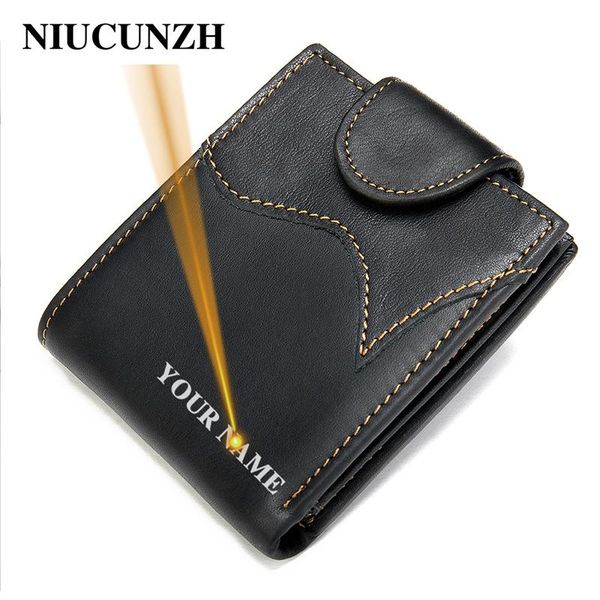 

wallets niucunzh leather purses for men designer purse card holder short the engraved money bag, Red;black