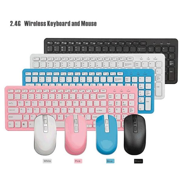 

keyboard mouse combos wireless 2.4ghz and mice 2 in 1 bluetooth kit for windows pc