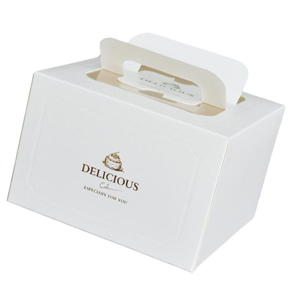 

gift wrap 10pcs sturdy cake boxes simple pastry elegant dessert for pie