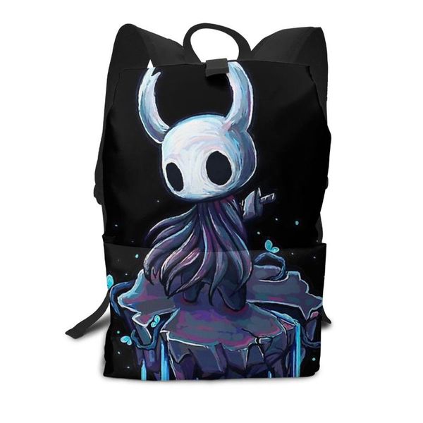 

little ghost hollow knight action-adventure game bags kawaii mochila for men women books sholder backpack female school 2021