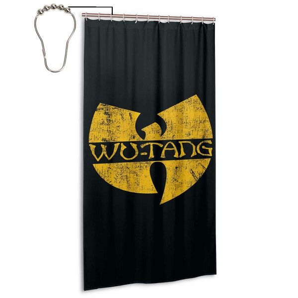 

wu tang shower curtain fabric 36x72 inches bathroom decoration waterproof