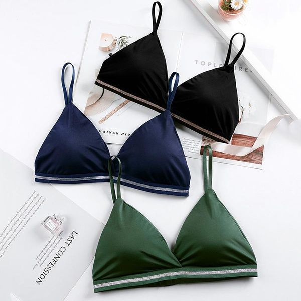 

bras backless bralette active bra for women seamless padded lingerie fashion long brassiere underwear, Red;black