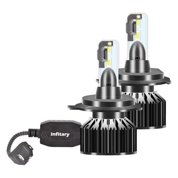 

infitary mini h4 h7 led car headlight bulb 12000lm 6500k h3 h11 h13 headlights