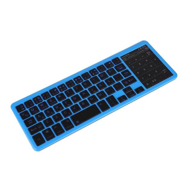 

keyboards compact slim profile wireless bluetooth keyboard with rechargeable battery deskoffice entertainment for lappc gamer