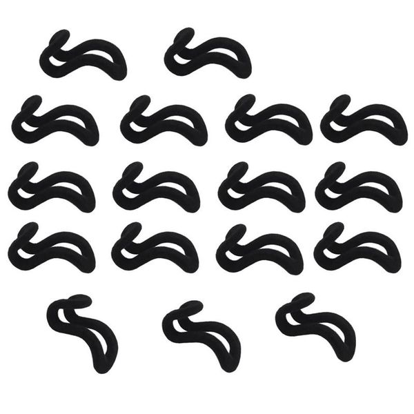 

hangers & racks 60pcs hanger connector cascading curve hook give you the extra closet space (black)