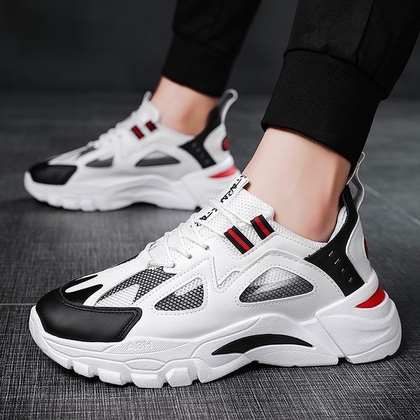 

hard-wearing men sneakers light comfortable popular men sports shoes street non-slip men walking shoes high quality