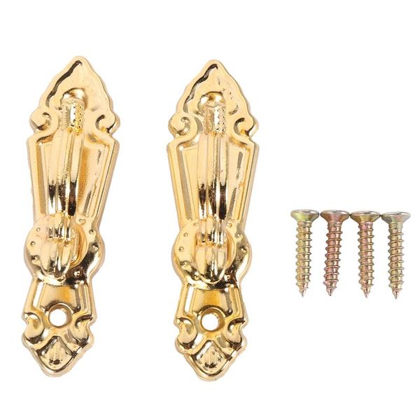 

other home decor screw mount curtain tassel tie back tieback wall hooks 2pcs gold tone