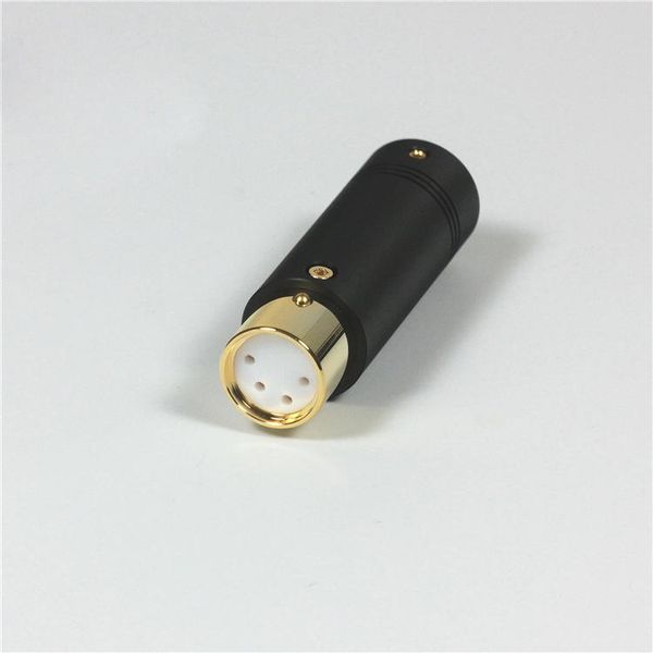 

smart power plugs gold-plated hifi audio plug four-core cannon xlr 10mm