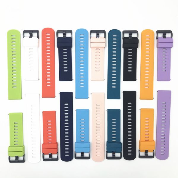 20mm 22mm Strap Amazfit Smart Watch Straps para Amazfit GTS 2 Mini Bip U PRP S Lite GTR Amazfit SmartWatch