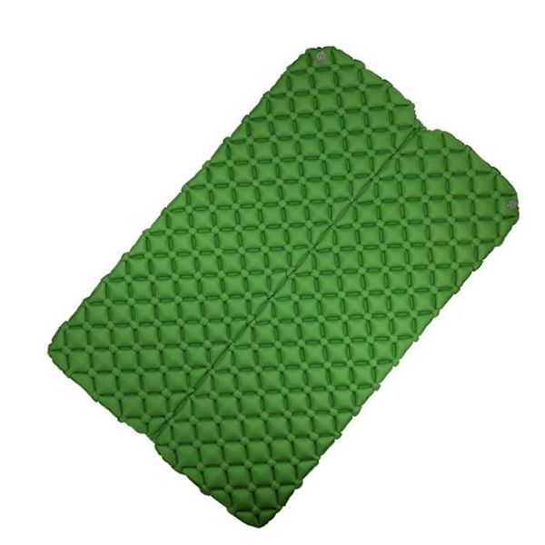 

outdoor pads ultralight lightweight 2 person moisture-proof air mattress nylon tpu sleeping pad inflatable large camping mat