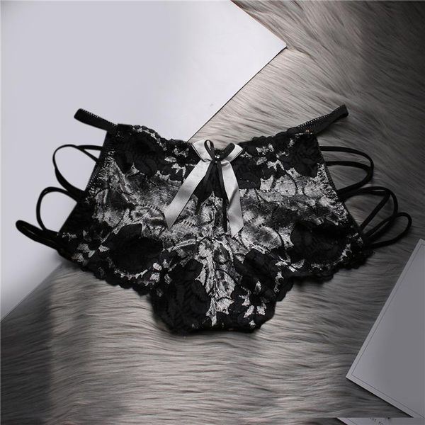 

women's panties 2021 women lace briefs lady girls floral underwear knickers thongs g-string female intimates boxers, Black;pink
