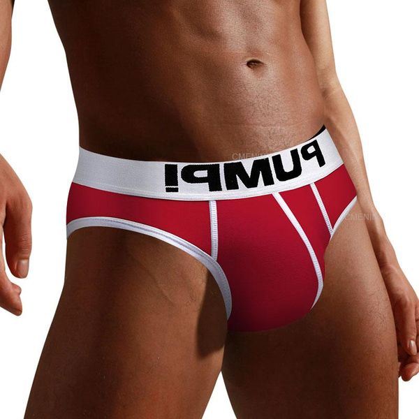 

underpants 2021 men underwear men's briefs hip raise cotton jockstrap mens brief man lingerie gay, Black;white