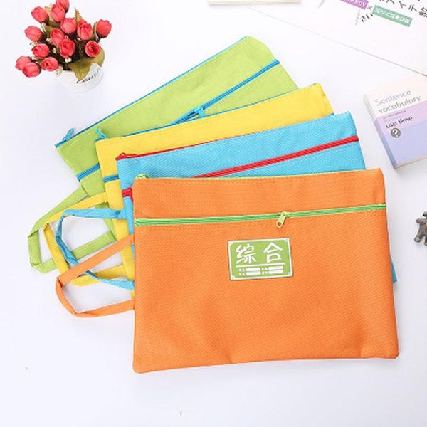 

pencil bags double file bag student stationery korean novelty cartoon creative cute pouch kawaii school supplies
