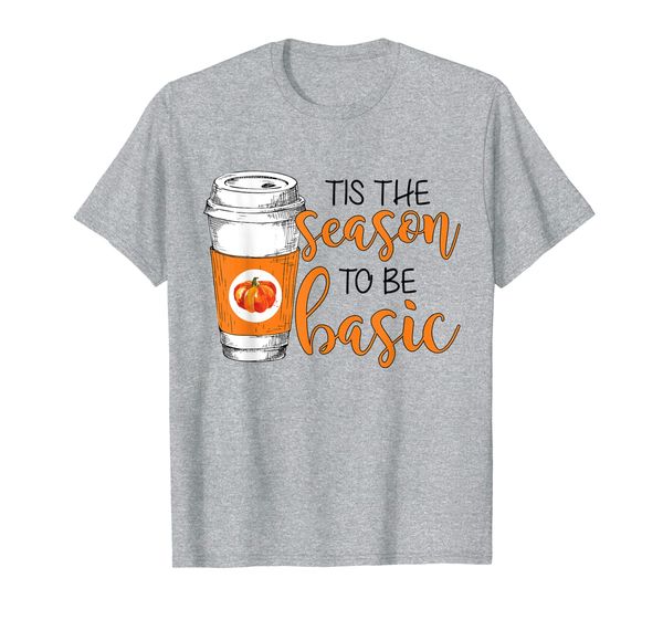 

tis the season to be basic pumpkin spice lovers girls t-shirt, White;black