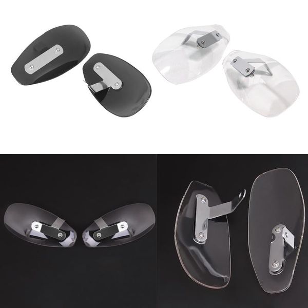 

pair motorcycle plastic hand guard cold wind deflector shield atv parts