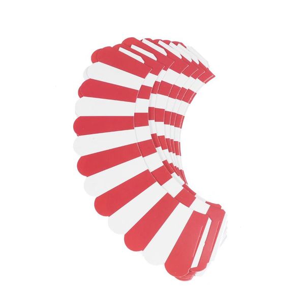 

other festive & party supplies 24pcs striped cupcake wrappers paper baking cake decoration wraps holder for wedding birthday red