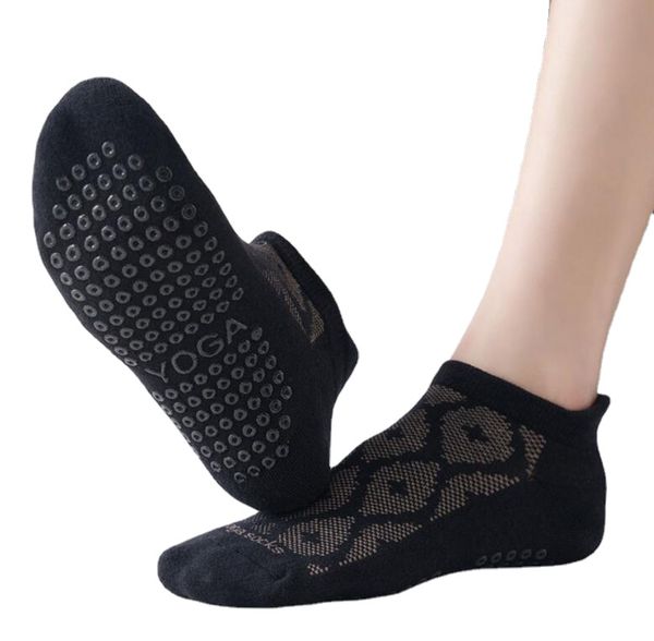 Mulheres Anti-Slip Fitness Dança Pilates Pilates Profissional Ioga Indoor Ioga Cinco Toe Respirável Laço Relógio Sock Slipper Exercício Balé Senhora Sox Acessório