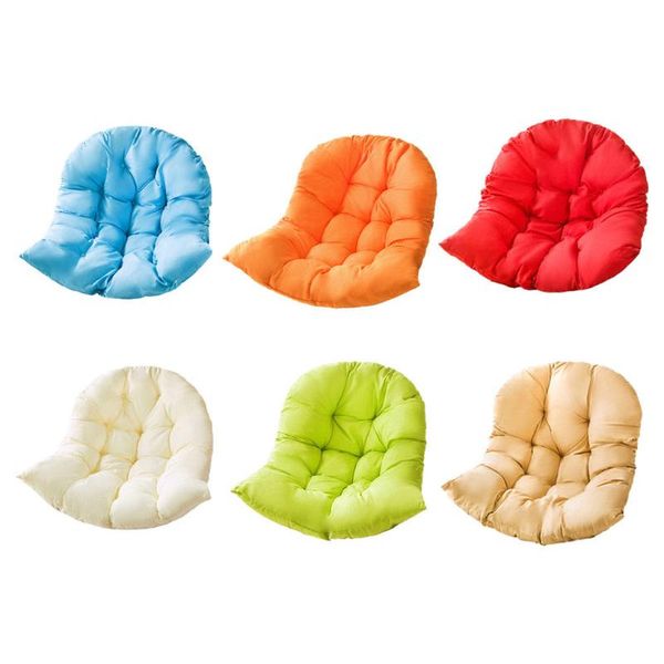 

cushion/decorative pillow replacement swing chair cushion hanging solid color soft outdoor indoor rocking egg hammock cradle pads no