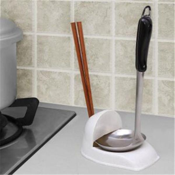 

1pcs kitchen spoon holders spatula rack shelf organizer plastic chopsticks holder non-slip spoons storage & organization