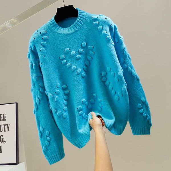 

women's sweaters fashion hollowed-out pullover women oversize sweater female 2021 loose all-matching winter green knitwear top, White;black