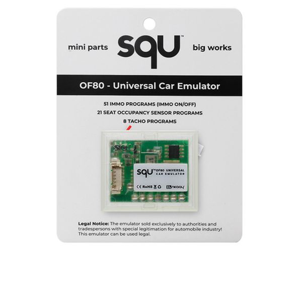 

squ of68 of80 universal car emulator multi-cars mini parts big works 42 immo programs 18 seat occupancy sensor