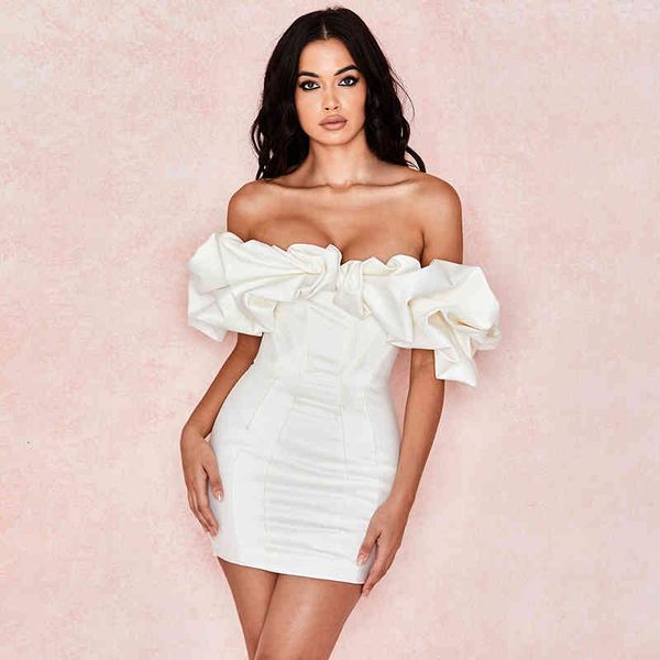 

dress white and black strapless pleated fashion celebrity evening dress, Black;gray