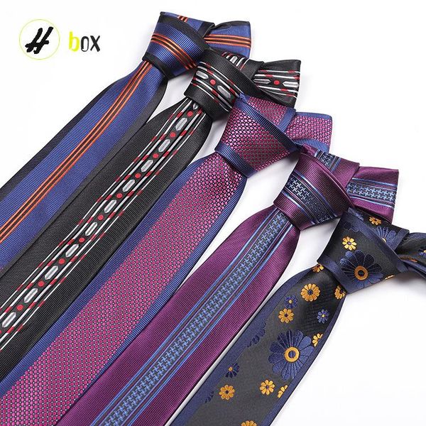 

bow ties manufacturers spot narrow tie korean version wholesale men's polyester silk jacquard fabric positioning, Black;gray