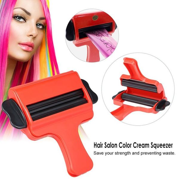 

toothbrush holders 1 pcs hair salon squeezer professional pigment extruder toothpaste tube barber hairdressing tools
