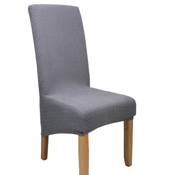 

stretch jacquard xl size chair cover elastic covers spandex for dining room/kitchen/el party banquet