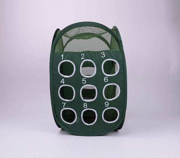 

golf club net target hitting cage split practice swing training aids