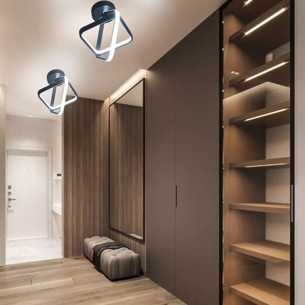 

ceiling lights modern led for aisle balcony light entrance hall corridor geometric shape lamp kitchen room