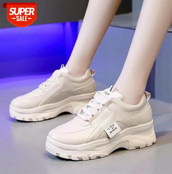 

women platform sneakers lightweight chunky sole sport shoes vulcanized 2021 #a02g