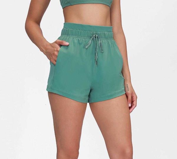 

women's shorts drawstring with pockets yoga loose fit running fitness workout sports women pants 3 ponts biker casual beach tennis tscr, White;black