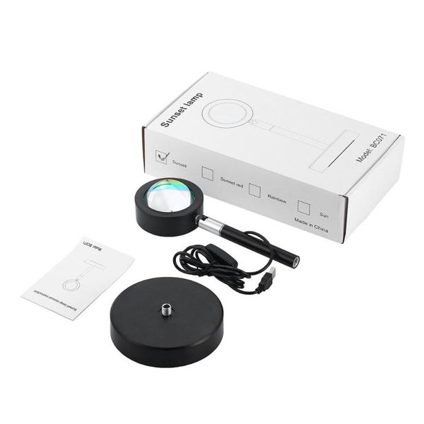 

floor lamps led lamp living room stand bedroom projector down usb charging romance projection