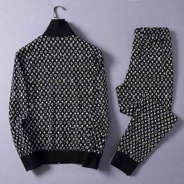 

2021 new winte designer tracksuit men luxury sweat suits autumn jacke mens jogger suits jacket + pants sets sporting women suit hip hop sets, Gray