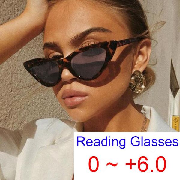 

sunglasses cute retro cat eye reading glasses women small frame clear lens triangle vintage computer eyeglasses anti blue light glasse, White;black
