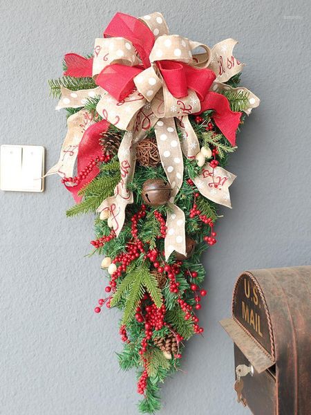 

christmas decorations shendie creative american luxury porch home hanging tree rattan scene decoration