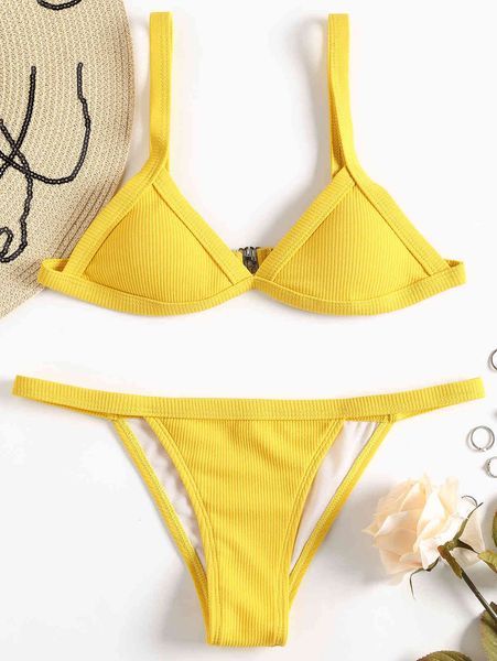 

solid color suit bikini swimsuit female, White;black