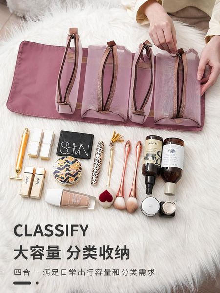 

storage bags multifunction makeup bag toiletries organizer travel hand for women trousse de toilette eco friendly products bd50sb