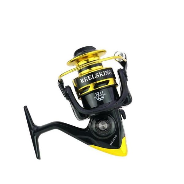 

baitcasting reels mounchain fishing reel 13 + 1bb gear ratio 5.2:1 none 1000-7000 series exchangeable handle automatic folding