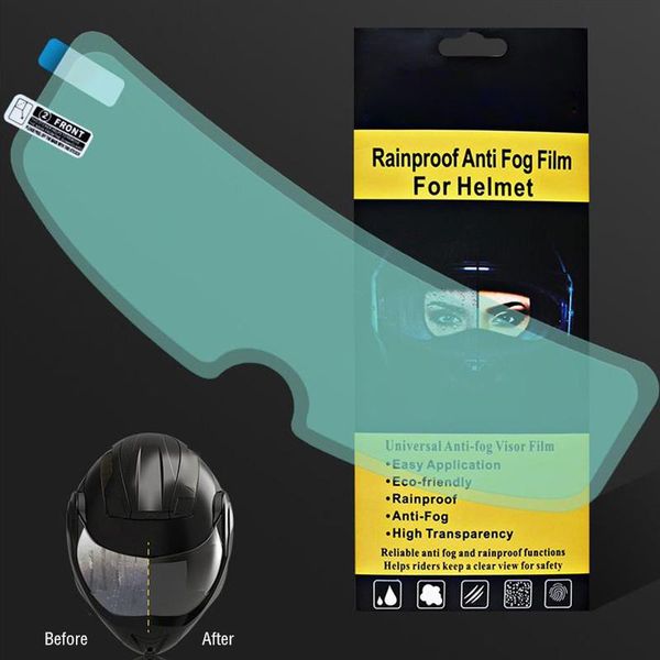 

motorcycle helmets lens rainproof 1* anti-oil anti-dazzle film universal 235*80mm