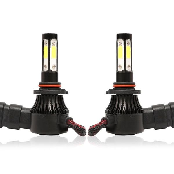 

car headlights 2 pcs portable led bulbs lamps cob chip ip67 waterproof x7 essential accessories
