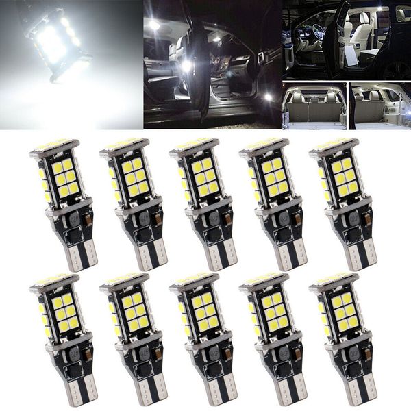

canbus t15 w16w 921 3030 24smd reverse backup led light bulb white 12v 24v