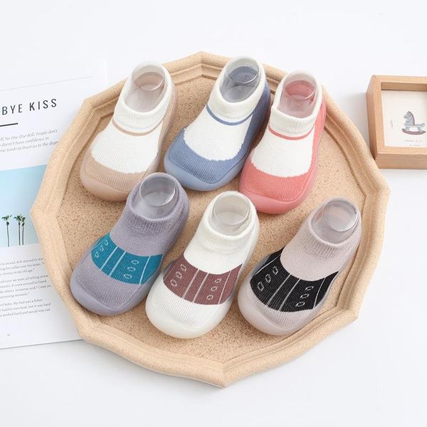 

first walkers children casual shoes baby boy girl slip-on kids foot socks born infant zapatos recien nacido