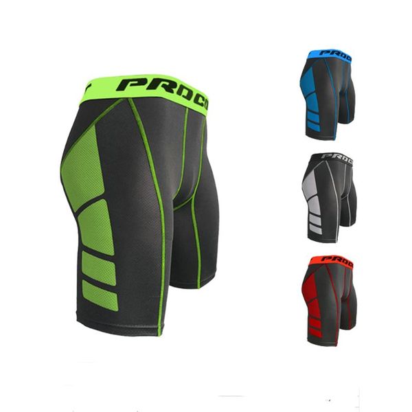 

men's shorts compression men gym underwear crossfit running short sport training quick-drying bottoms, White;black